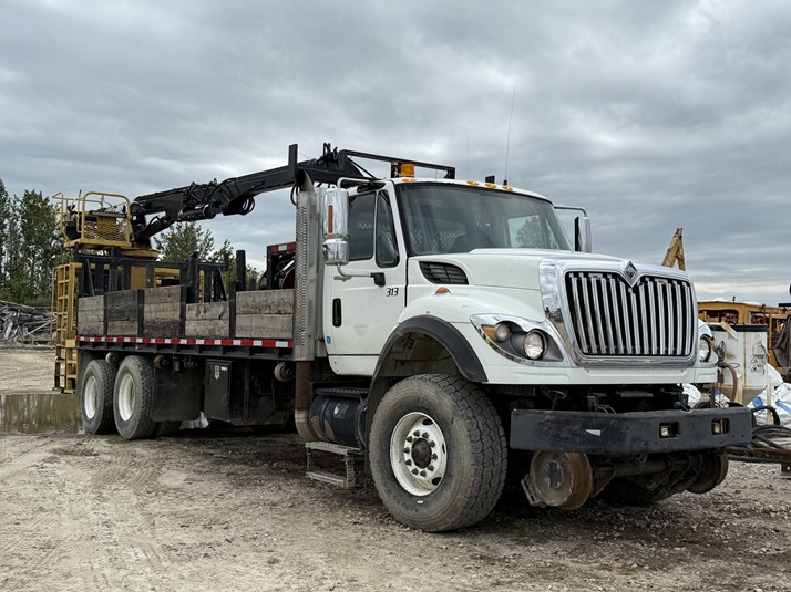 2008 INTERNATIONAL 7000 HI-RAIL GRAPPLE TRUCK