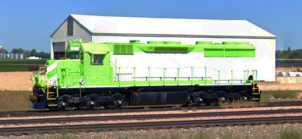 EMD SD35 LOCOMOTIVE